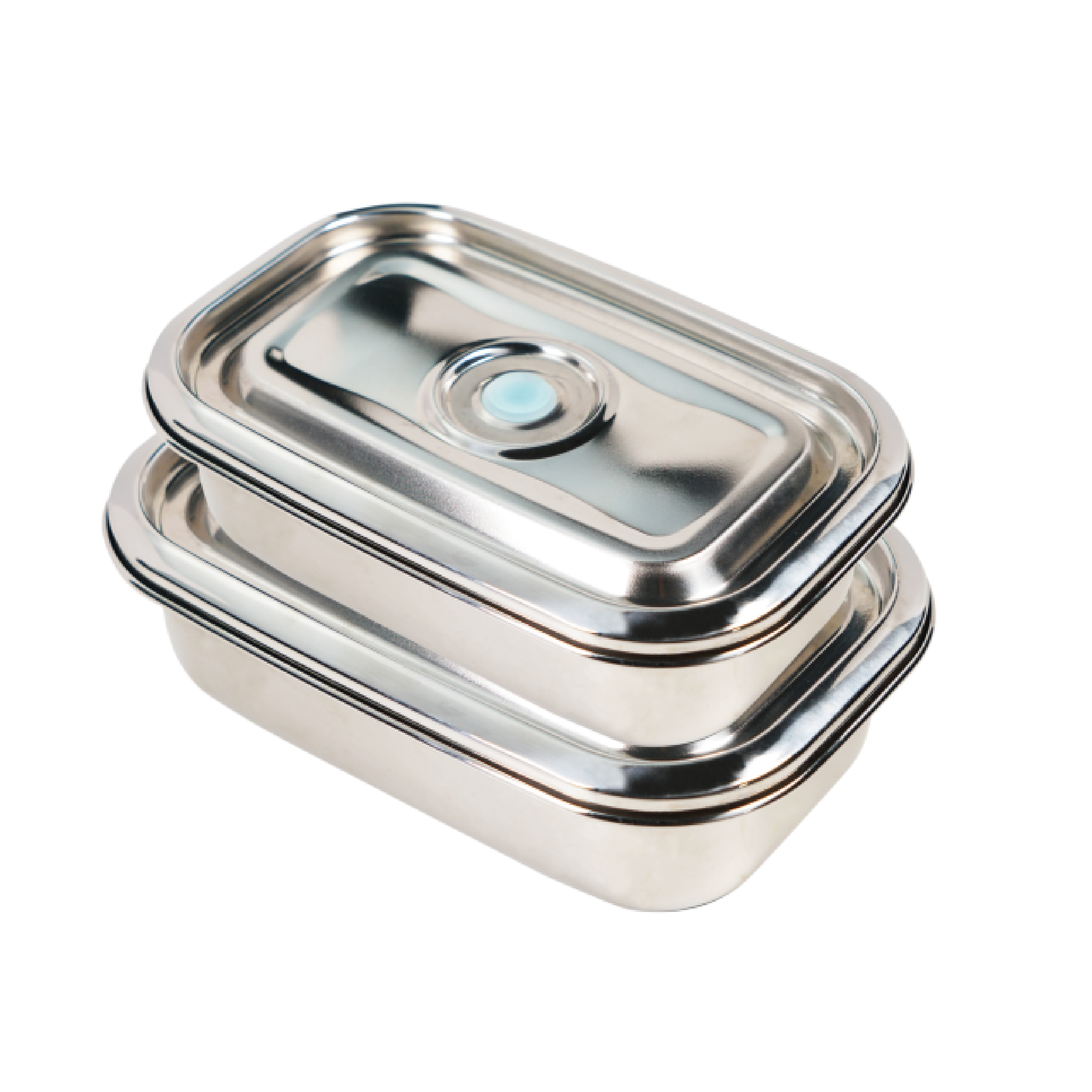 【朝日調理器】台灣製 不鏽鋼真空便當盒組 真空密封容器 可堆疊保鮮盒 便當盒 官方直營 1