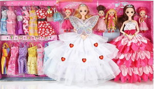 會說話的換裝洋娃娃仿真套裝大禮盒公主女孩兒童玩具禮物布娃娃 交換禮物