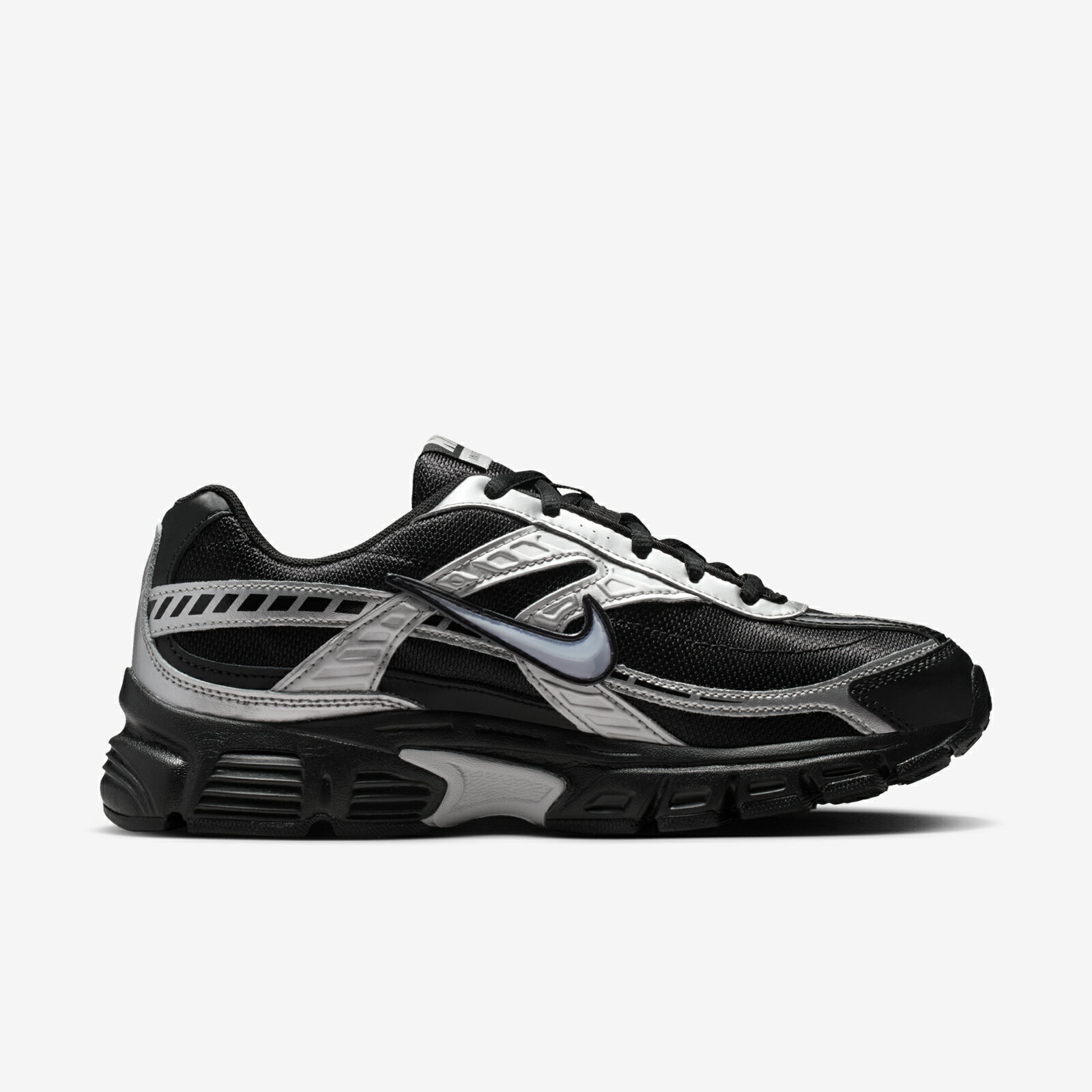 Nike 休閒鞋 Wmns Initiator 女鞋 銀 黑 復古 老爹鞋 IO7597-001