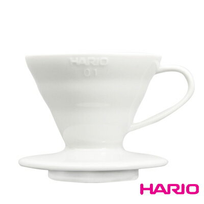 HARIO V60 陶瓷圓錐濾杯 VDC-01W(1~2杯用)