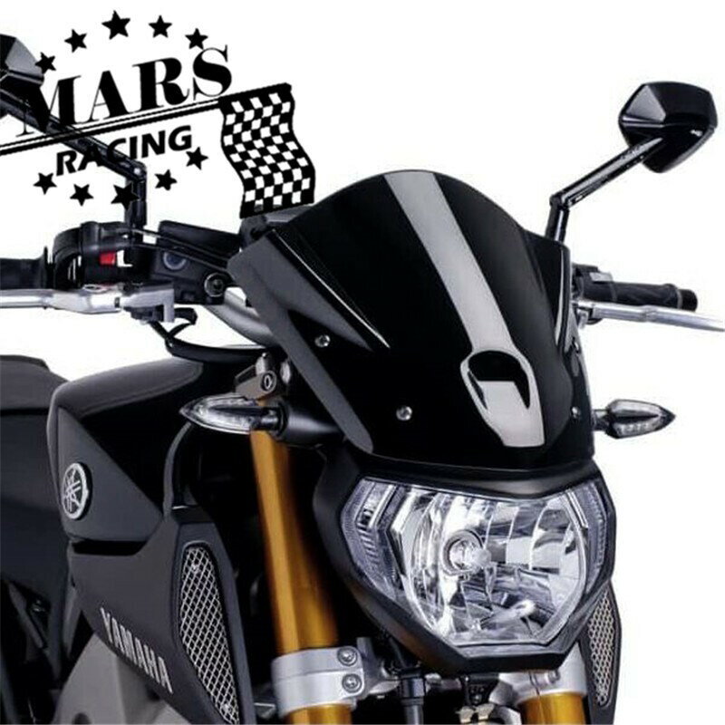 適用於 雅馬哈 MT09 FZ09 mt09 fz09 機車 改裝 擋風玻璃 前風擋 前風鏡 導流罩 機車頭罩 遮陽板