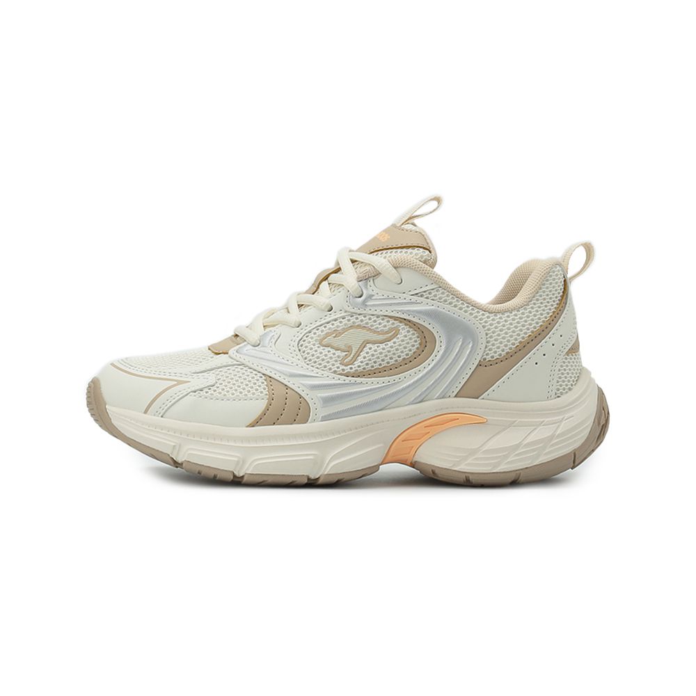 KANGAROOS RUNSKY 千禧復古跑鞋 米棕 KW51851 女鞋 治裝激推