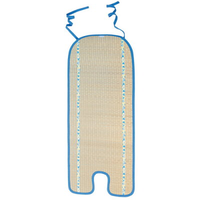 ※拉孚兒天然草編涼涼墊-3點式A/AB車/彈跳床適用(藍)
