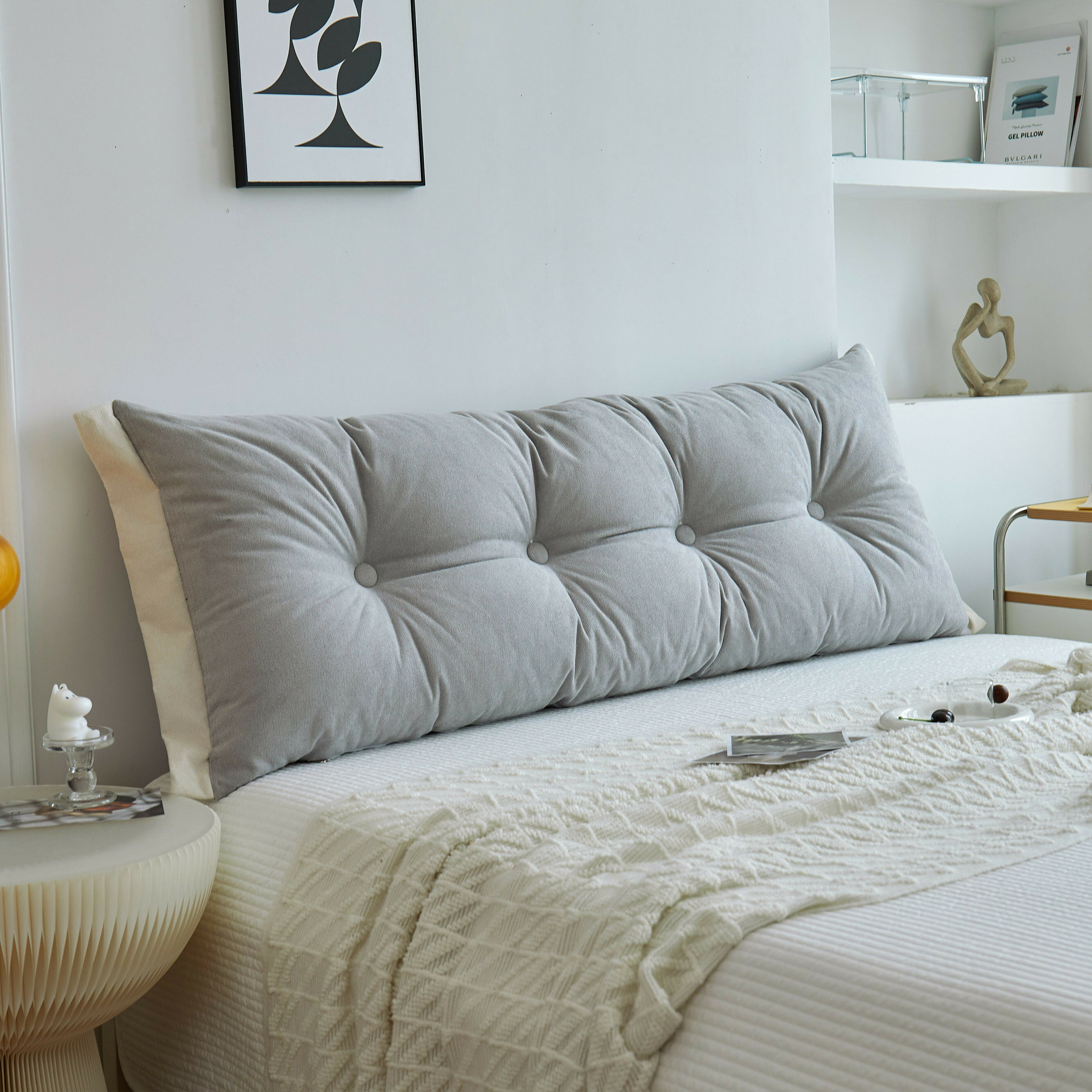 床頭靠墊軟包榻榻米床上雙人長靠枕護腰床靠背墊床頭/靠墊/靠背墊/床頭墊/軟包墊/大靠背/靠枕墊/護枕墊/床頭靠背墊