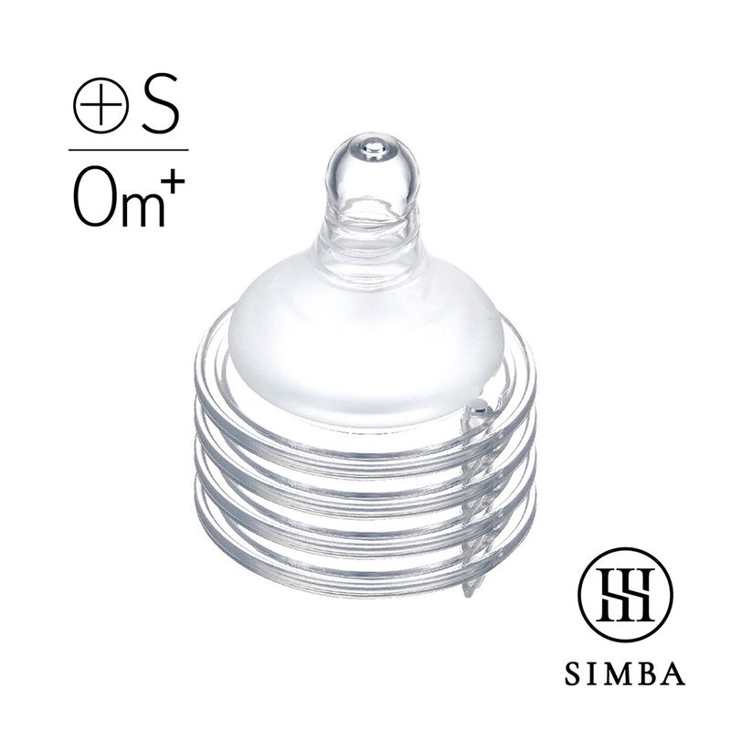 小獅王辛巴Simba 超柔防脹氣寬口十字奶嘴4入(S/M/L/XL)★衛立兒生活館★ 2
