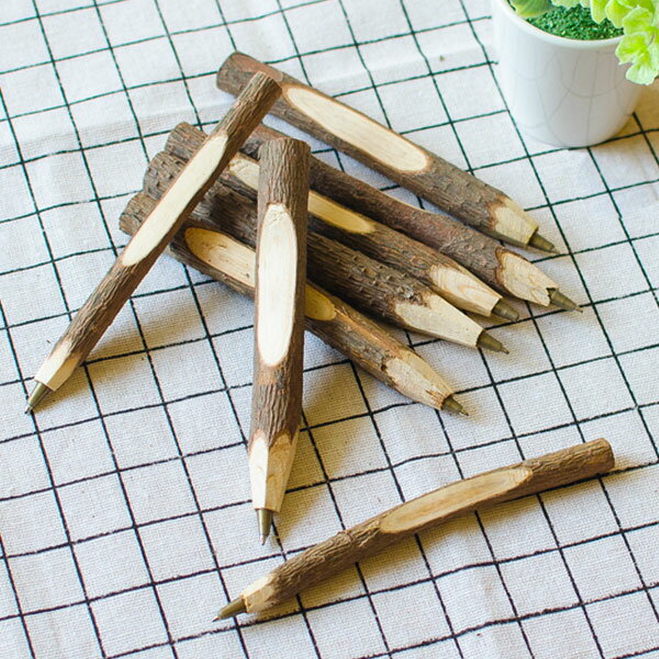 仿真樹枝筆 小草樹木造型筆 手工原木中性筆 廣告筆抽獎宣傳活動 公關贈品筆 贈品禮品