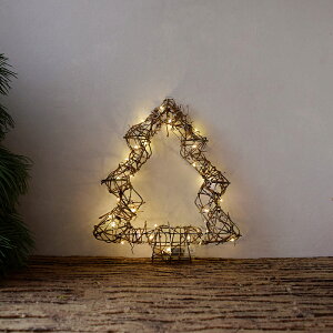 立體樹形鐵藝墻面壁掛裝飾創意金屬圣誕樹帶燈擺件幼兒園壁飾掛件