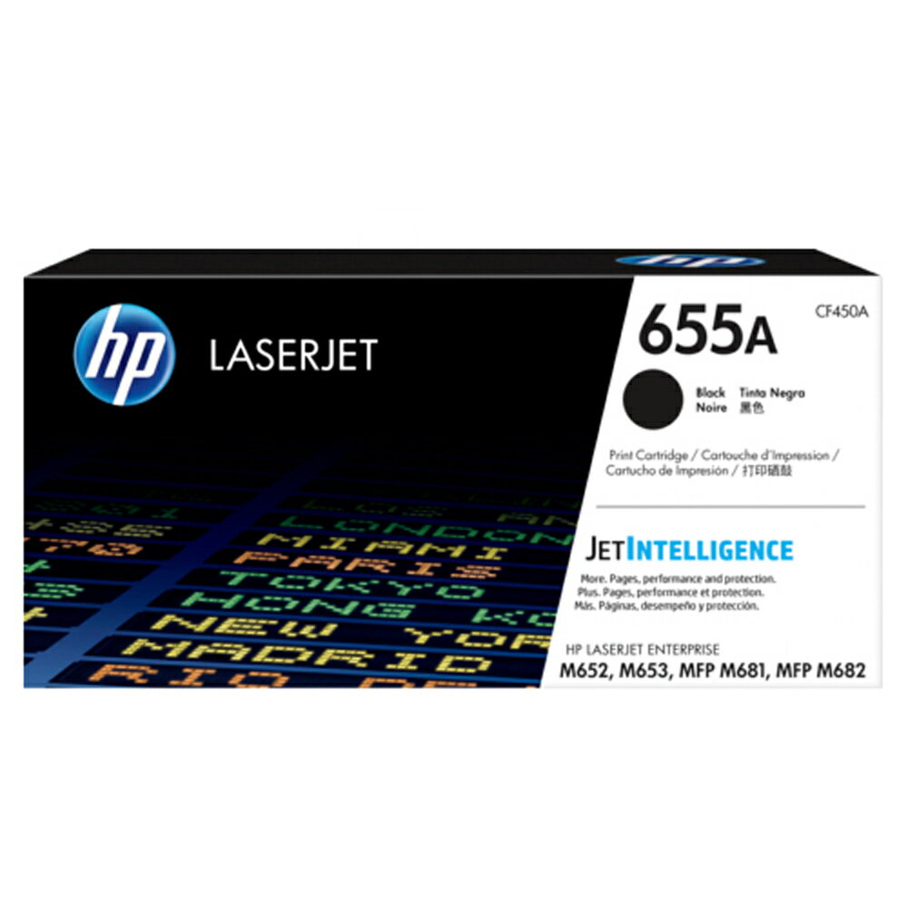 HP 黑色原廠碳粉匣 / 個 CF450A 655A