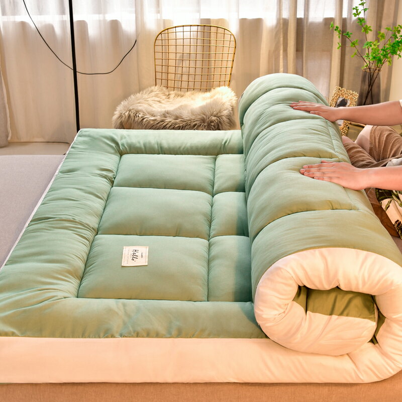 宿舍床墊 榻榻米墊 床墊軟墊家用加厚超軟宿舍學生單人租房專用褥子榻榻米地鋪睡墊子『cyd13082』