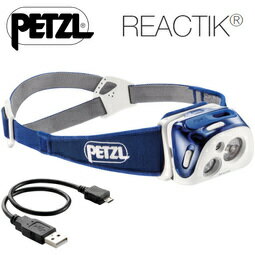 【【蘋果戶外】】Petzl E92HMI REACTIK【220流明 / IPX4】自動調光 可充電LED感應式頭燈
