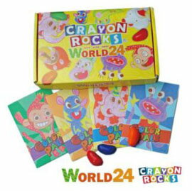 美國 Crayon Rocks 酷蠟石24色-彩繪世界【悅兒園婦幼生活館】