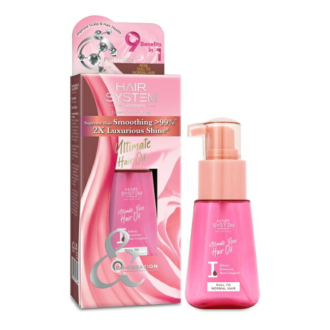 Hair System 金緻昇華護髮油(暗沉毛躁及所有髮質)70ml 1