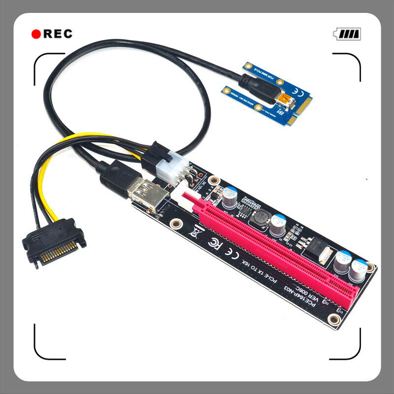 外接PCI-E獨立顯示卡Mini EXPRESS接16X顯卡線