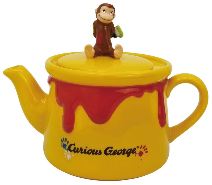 【震撼精品百貨】Curious George _好奇的喬治猴 ~日本喬治猴 茶壺好奇喬治*25671