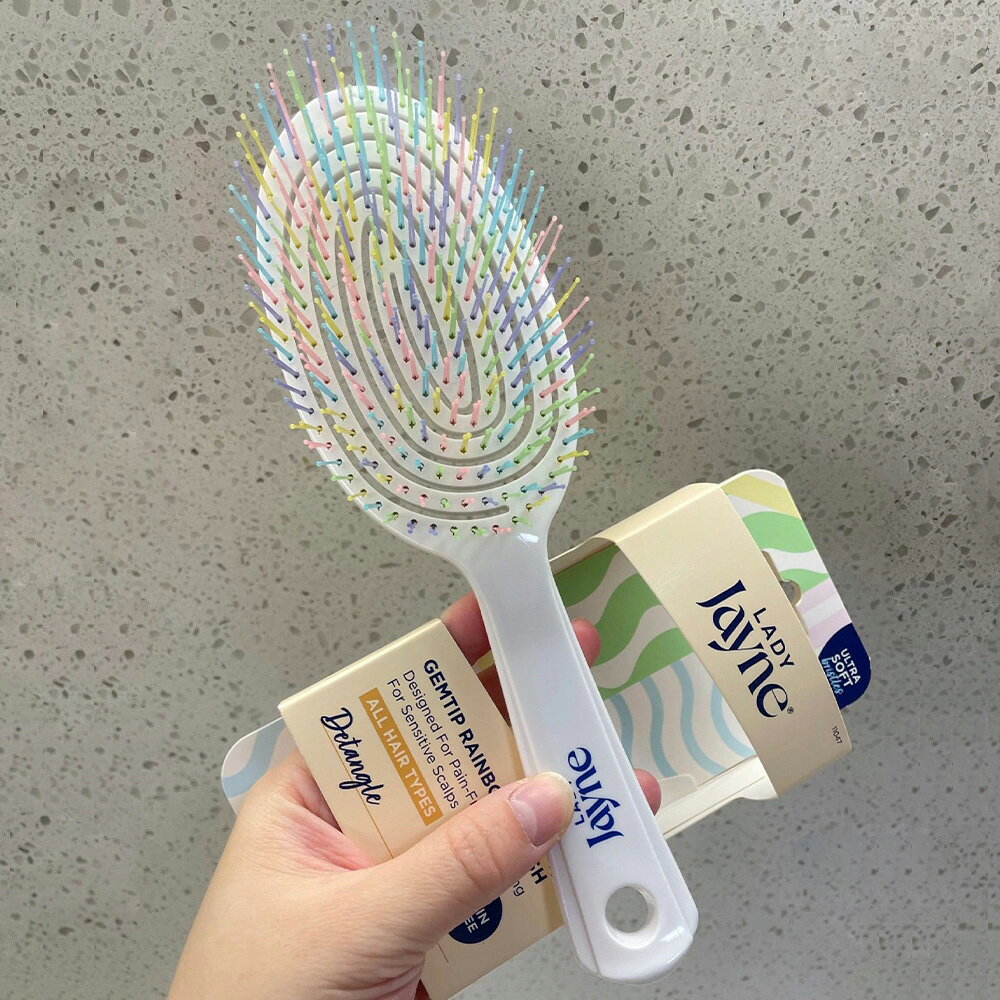 Lady Jayne GemTip Rainbow Brush (小) 彩虹梳 (17*6.5cm)