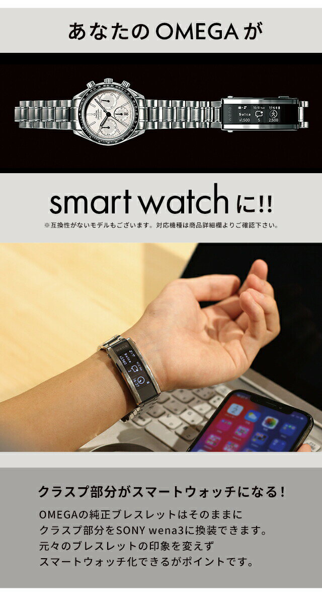 ソニーwena ウェナ3 Omega 歐米茄瑞士頂級腕スピードマスターiOS