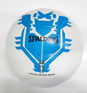 熱銷款🔥送球網球針 SPALDING 斯伯丁足球 Warrior 5號 SPB82001 橡膠戶外球 [陽光樂活]