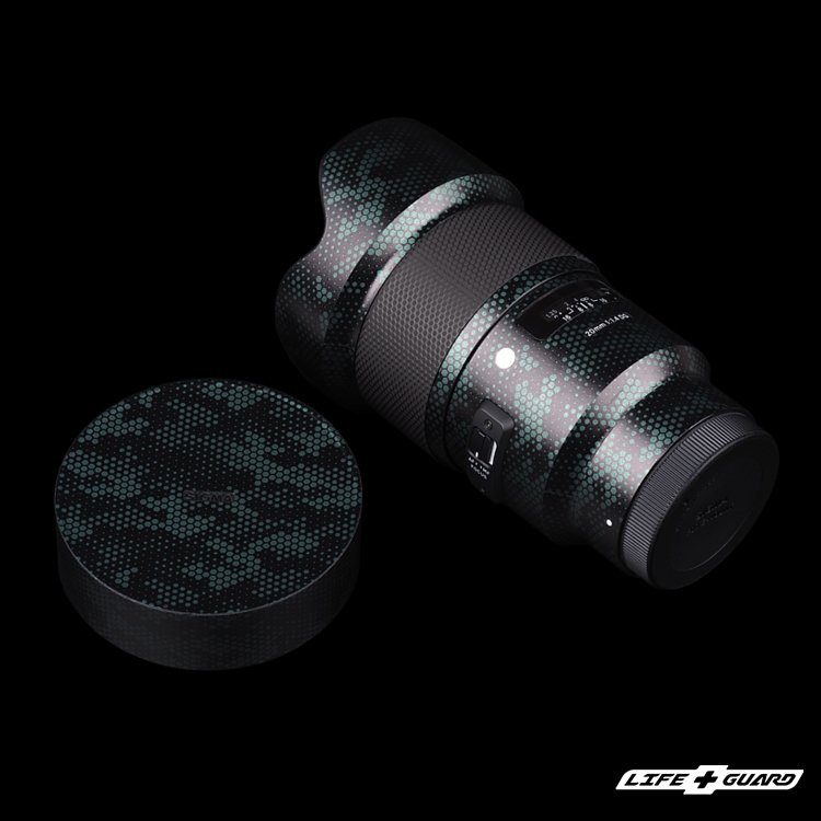 LIFE+GUARD 相機 鏡頭 包膜 SIGMA 20mm F1.4 DG HSM ART (Sony E-mount) (獨家款式)