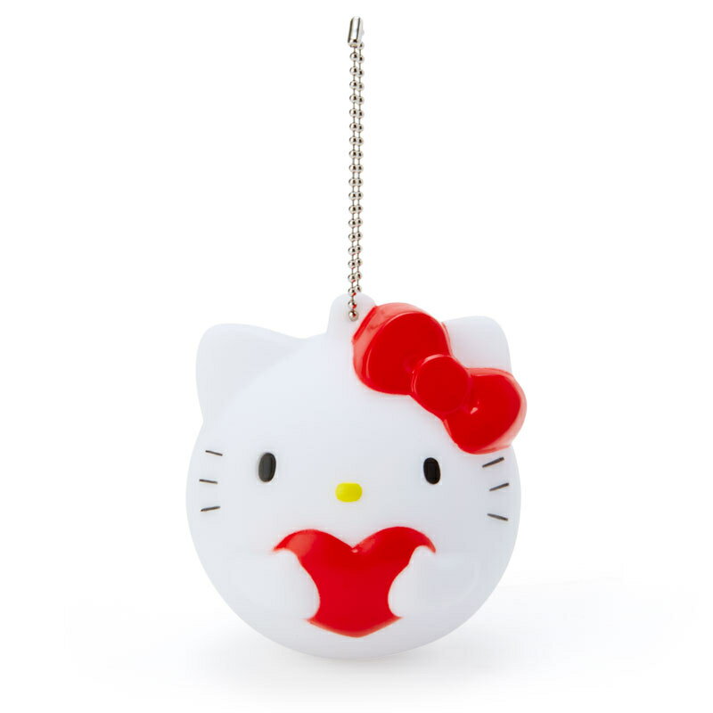 【震撼精品百貨】凱蒂貓 Hello Kitty 三麗鷗 HELLO KITTY 造型有聲鑰匙圈/吊飾-圓形#63021 震撼日式精品百貨