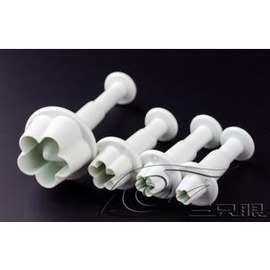 梅花形翻糖工具 手壓模具 可以當餅乾模具用-7201005