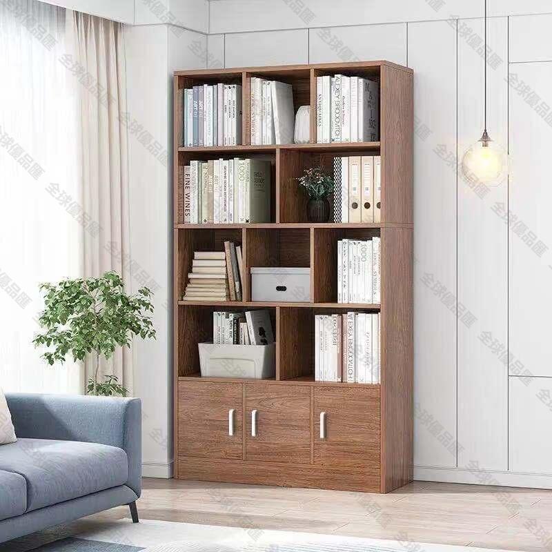 【全球優品滙】甩賣價~簡易書架落地置物架客廳臥室收納儲物櫃子簡約學生家用辦公室書櫃