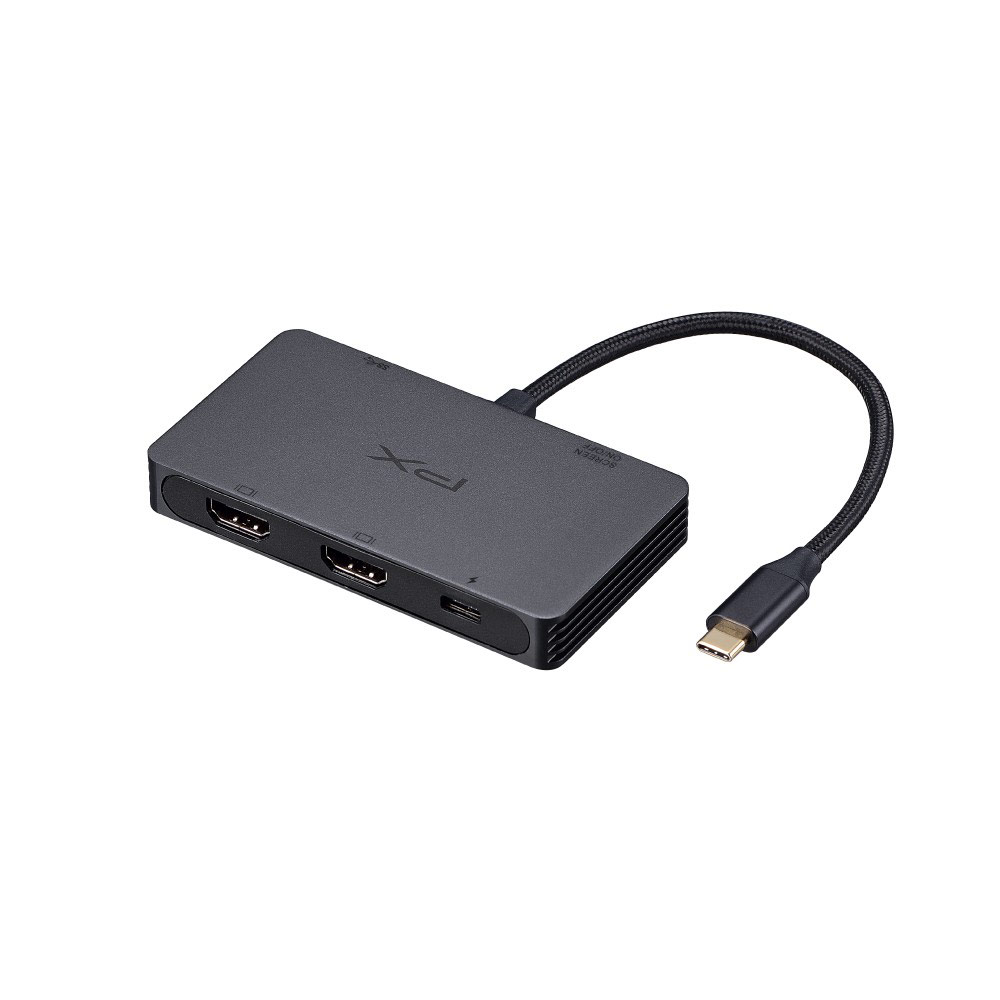 【PX大通】4K MST HUB 高效擴充雙螢幕轉換器 CX4-10M2