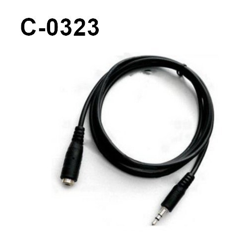 臺灣製 Stander C-0323 立體聲 3.5mm 公頭轉母頭 耳機 音源訊號 延長線【唐尼樂器】
