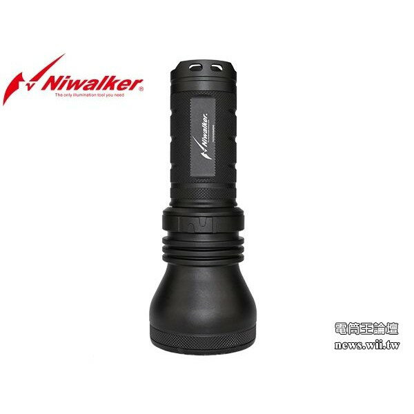 【電筒王 隨貨附發票】Niwalker 2016款 FA02S 4800流明 泛光筒 XHP70  (18650*4)