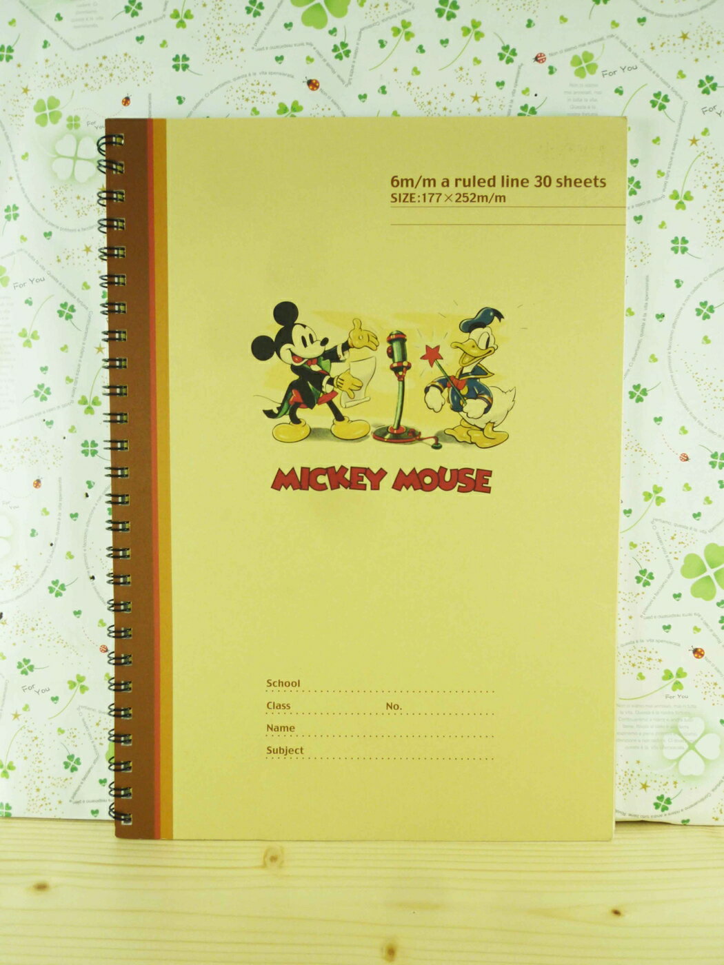 【震撼精品百貨】Micky Mouse 米奇/米妮 筆記本-復古 震撼日式精品百貨