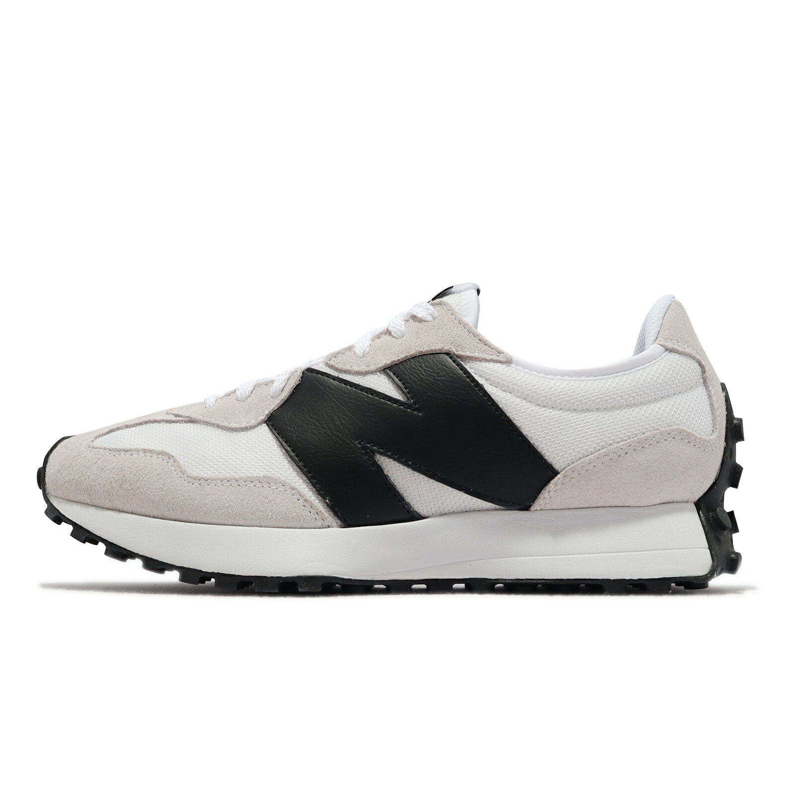 New Balance NB 休閒鞋 327 男鞋 女鞋 米灰 白 黑 經典 大N NB 復古 異材質 拚接