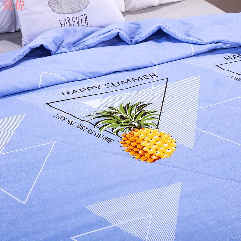 特惠高檔夏被空調被可機洗卡通夏涼被雙人夏天薄被單人學生宿舍冷氣被夏季棉涼被卡通超柔涼被冷氣被學生適用 7