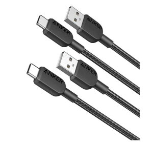 [3東京直購] Anker 310 USB-C 轉 USB-A 2.0 尼龍編織充電線 USB-IF認證 適 Galaxy Note 10 Note 9 / S10+