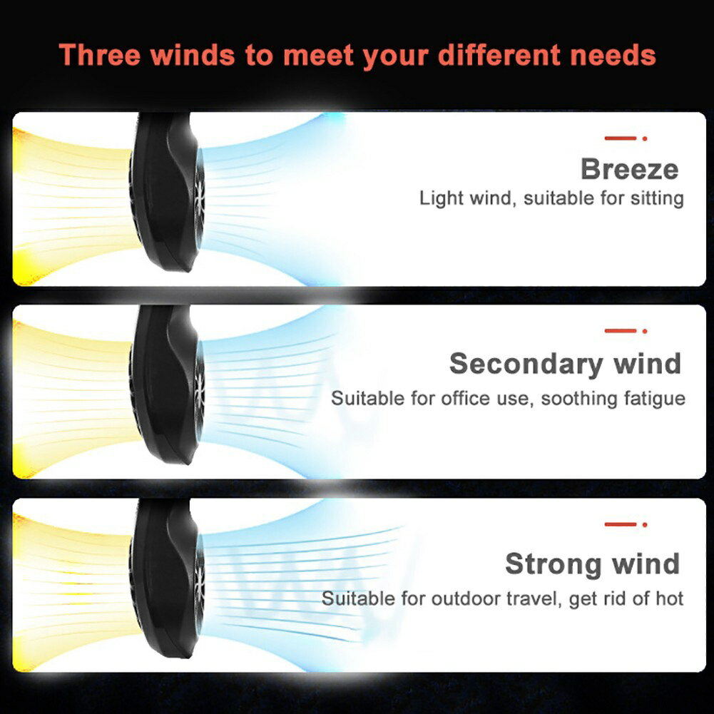 ▬IDI微型冷風機USB迷你冰片便攜掛式空調風扇掛脖子風扇 4