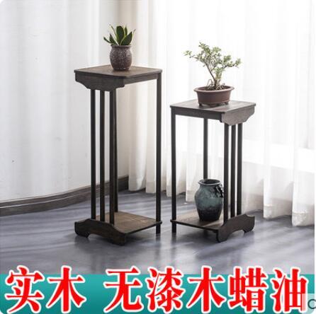 新中式客廳沙發旁邊櫃儲物櫃邊幾小茶幾茶水架置物架茶葉架櫃邊桌 全館免運