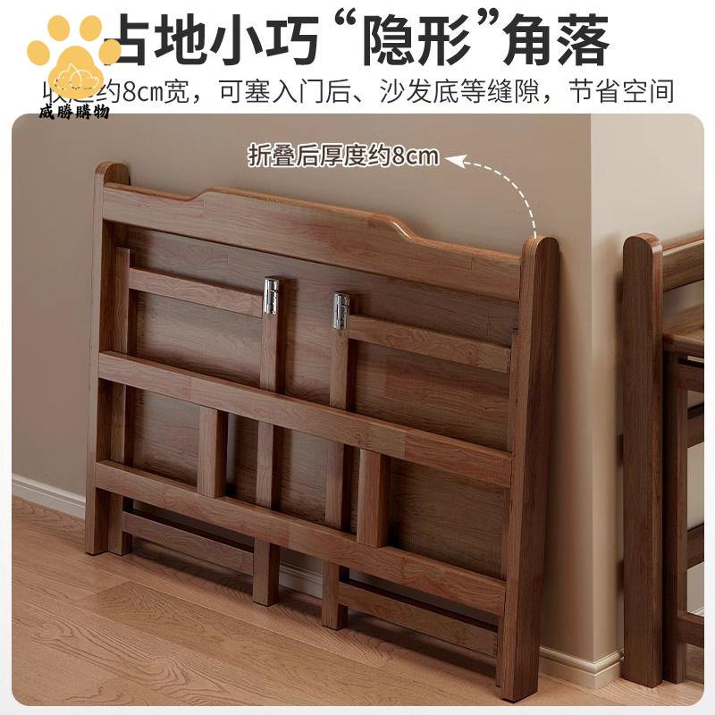 限時減免！折疊桌 實木桌 餐桌椅 桌椅 實木折疊書桌學生家用電腦桌臥室小戶型學習桌床邊寫字桌簡易桌子