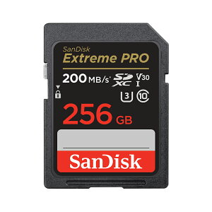 【公司貨】SanDisk 256GB 200MB/s Extreme Pro SD SDXC U3 V30 記憶卡