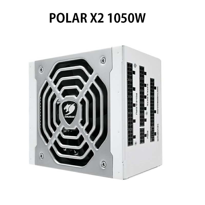 【享最高折300】COUGAR 美洲獅 POLAR X2 1050W 全模組ATX3.0 白金牌電源供應器