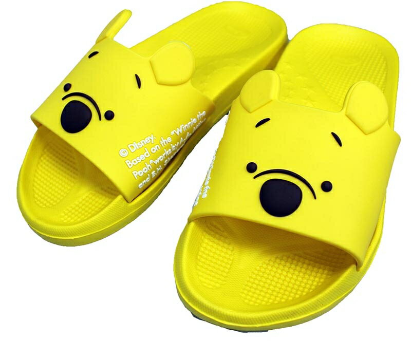 【震撼精品百貨】Winnie the Pooh 小熊維尼~維尼造型室內拖鞋