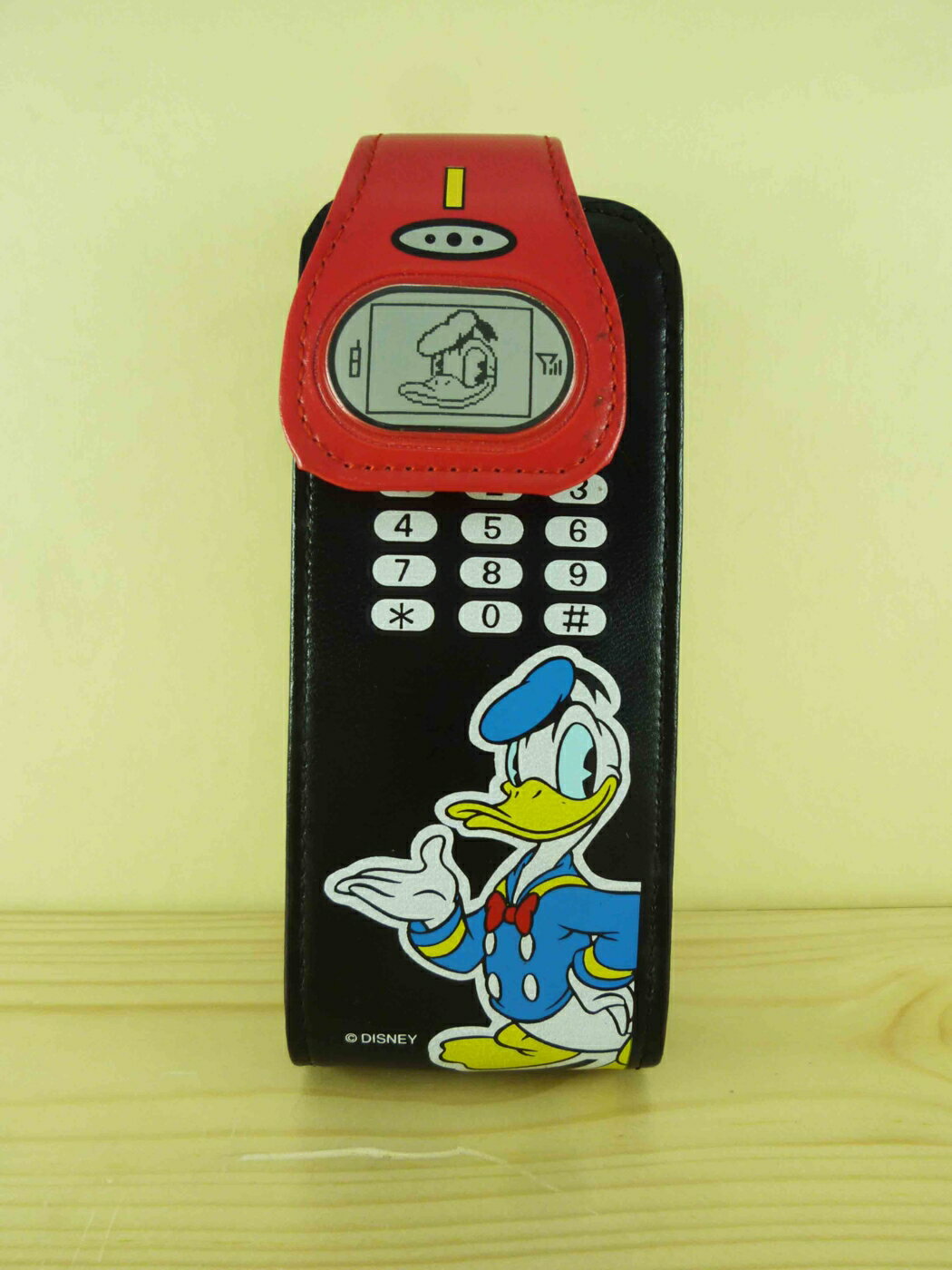 【震撼精品百貨】Donald 唐老鴨 手機袋-紅黑 震撼日式精品百貨