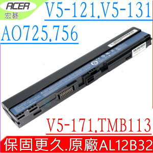 ACER 電池(原廠)-宏碁 B113，TMB113，B113-M，B113-E，3ICR17/65-2，AL12B32，B113-M-877，AL12B31