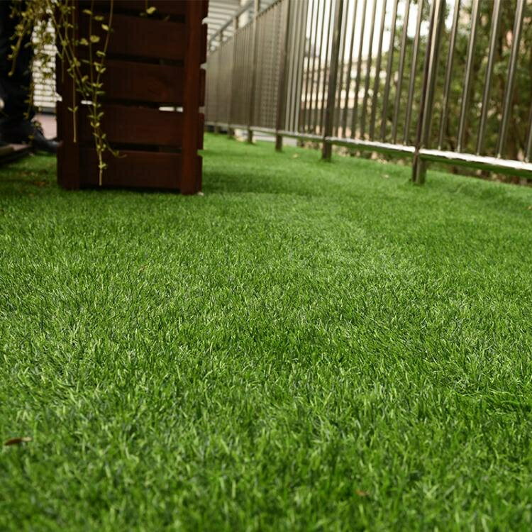 人造綠色仿真塑料草坪地毯墊子幼兒園陽台裝飾植物人工假草皮戶外 YDL 年終特惠