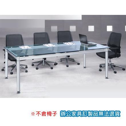 圓柱玻璃 CKB-3.5x7 G 會議桌 洽談桌 清玻 /張