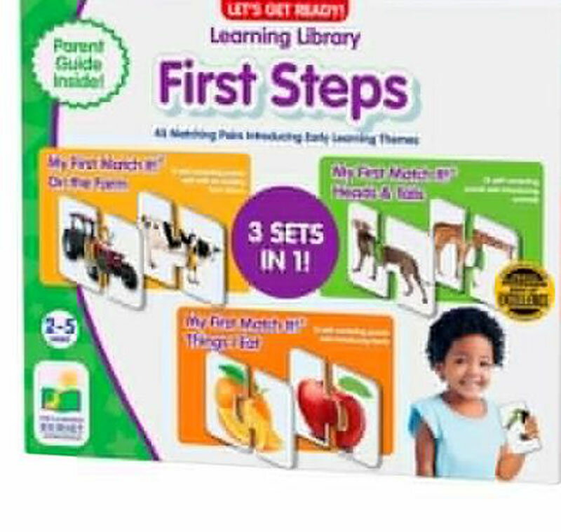 [COSCO代購4] W1637223-FIRST The Learning Journey 學習拼圖卡套組 First Steps