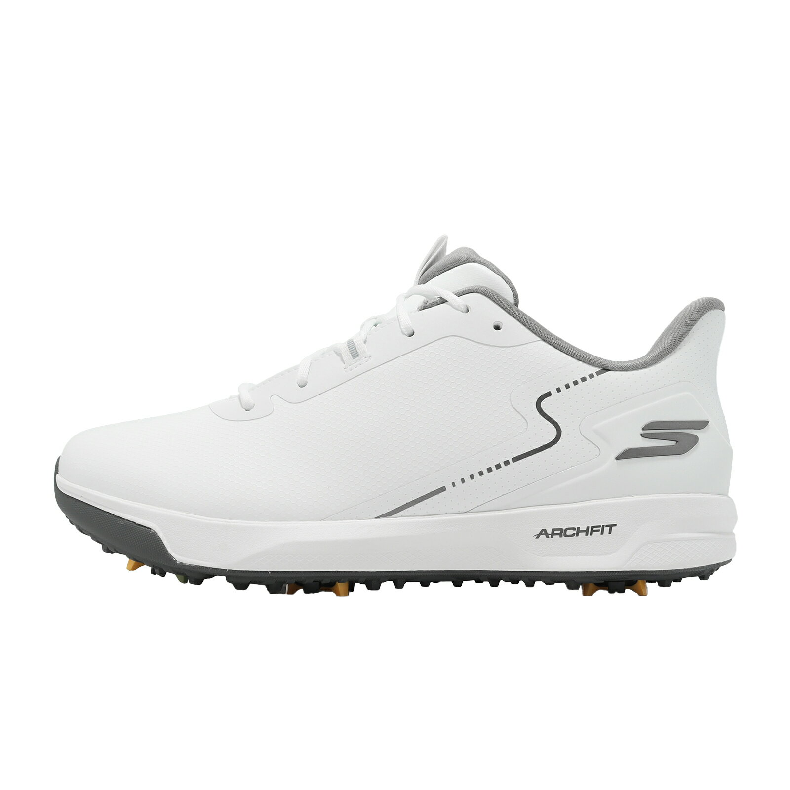 Skechers 高爾夫球鞋 Go Golf Elite Vortex 男鞋 白 防水鞋面 抓地 214139WHT