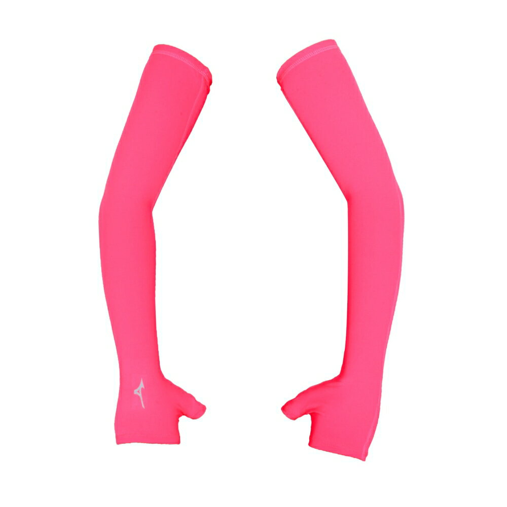 MIZUNO 運動袖套(臺灣製 吸濕排汗 抗UV 防曬 慢跑 臂套 反光 美津濃「32TYAG0565」≡排汗專家≡