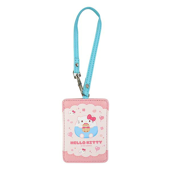 【拼圖貓】敦景 - Hello Kitty 斜紋證件套 KT10873