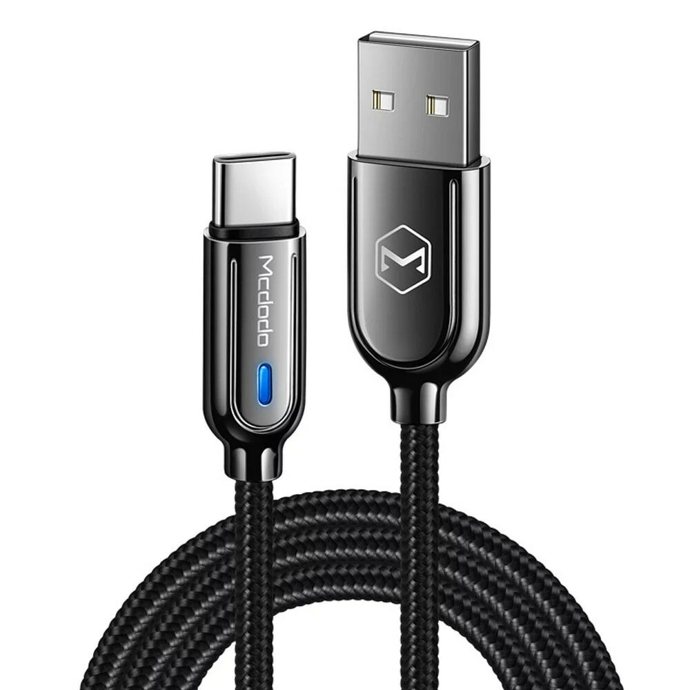 【Mcdodo麥多多】三代 智能斷電 Type-C充電線 QC3.0 補電 傳輸線 智者系列 100cm【JC科技】