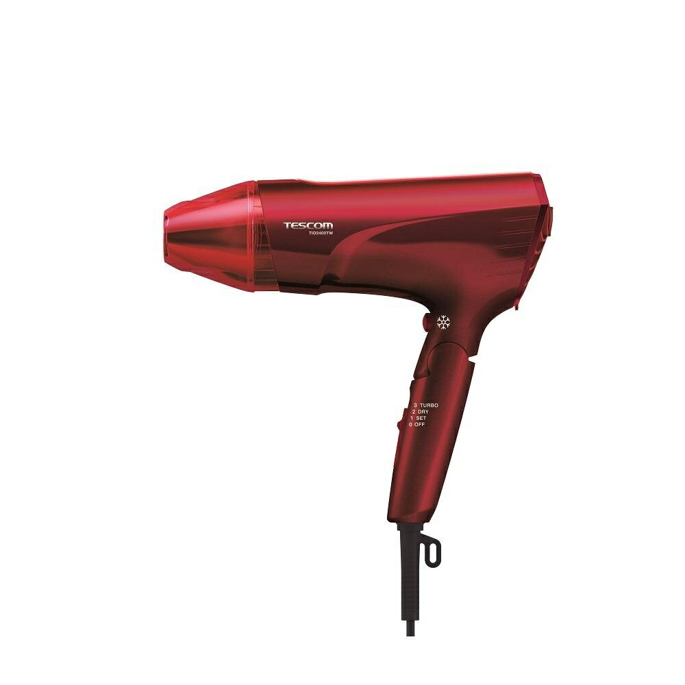 【TESCOM】1500W 大風量修護離子吹風機 (TID2400TW)