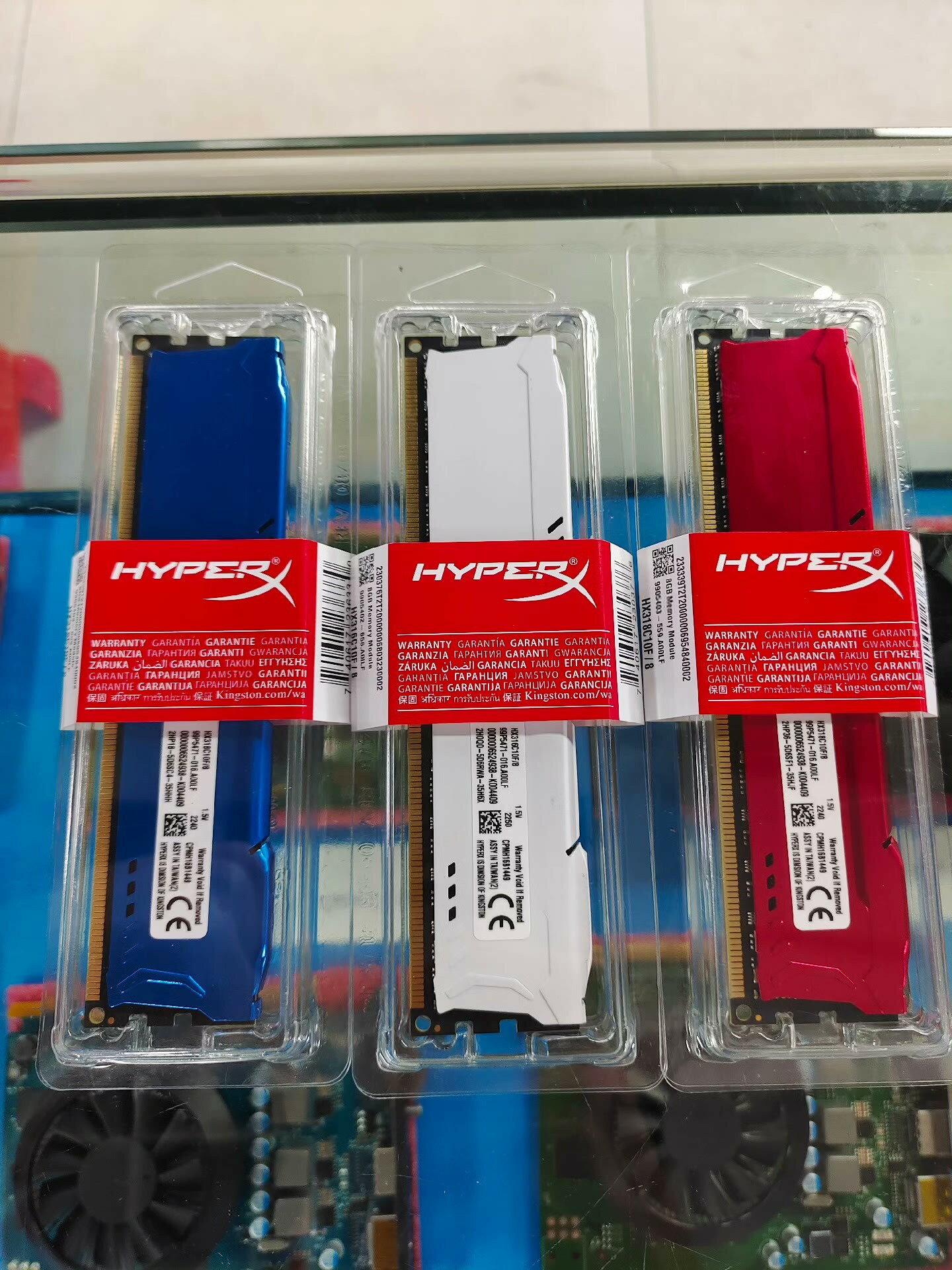 金士頓駭客8g1600 ddr3臺式機內存條 全新臺產條全相容條 全新帶【北歐居家生活】