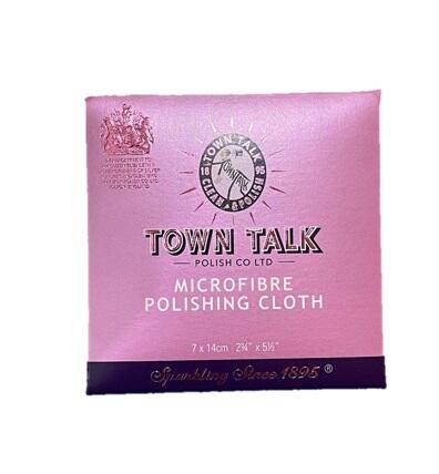 英國原廠直購 Town Talk 珠寶 清潔布-- 7x14cm 迷你款 microfiber cloth 也適用眼鏡＆觸控螢幕